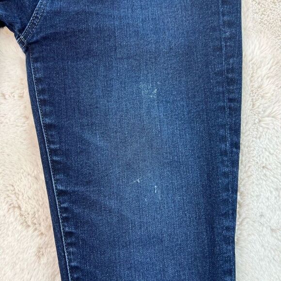 AG Adriano Goldschmied Jeans Womens Size 25R Mari High Rise Slim Straight Dark - Picture 5 of 11